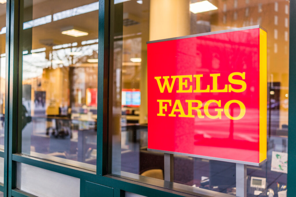 Wells Fargo bank entrance