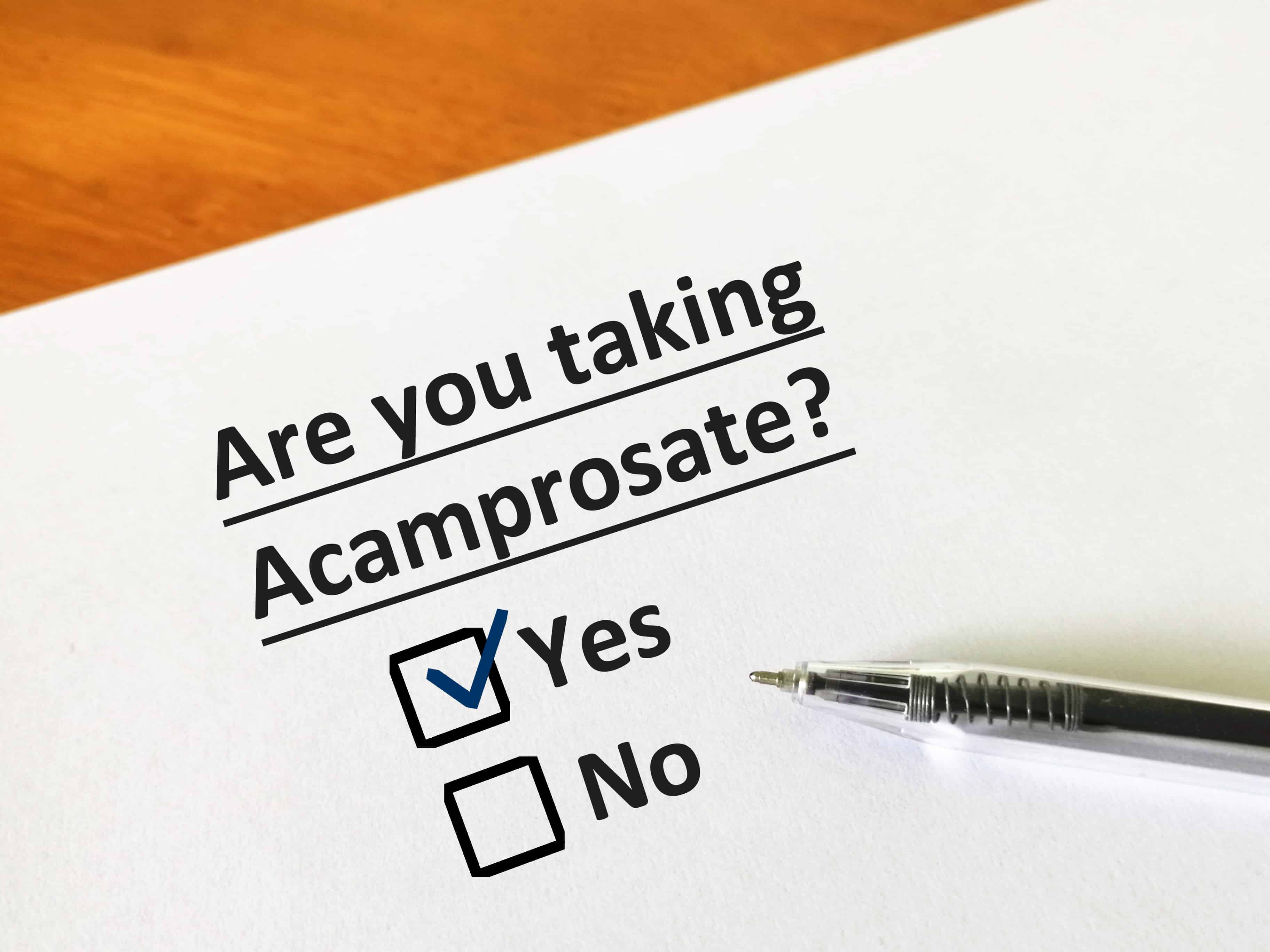 Alcohol Use and Acamprosate