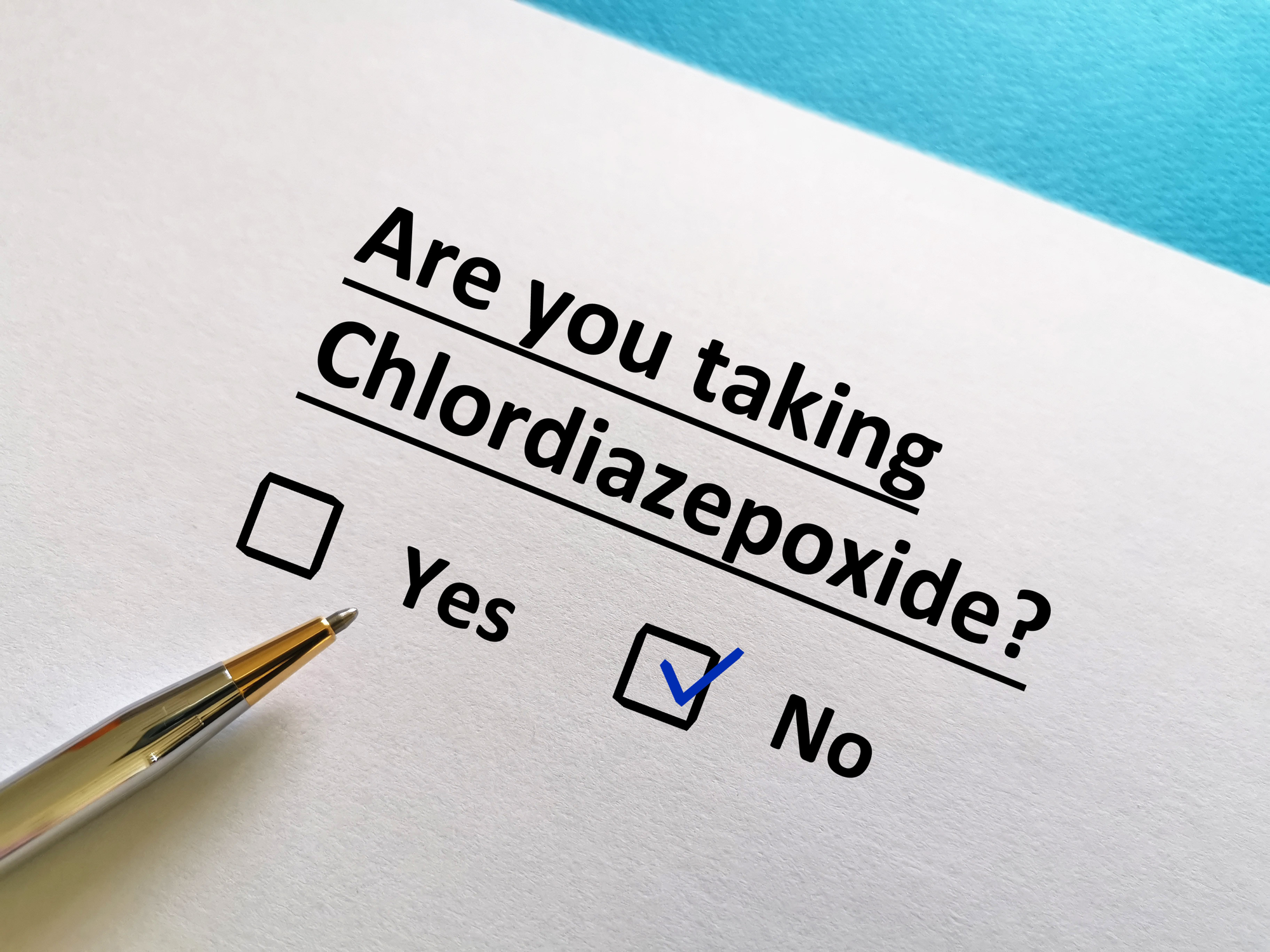 chlordiazepoxide dosing