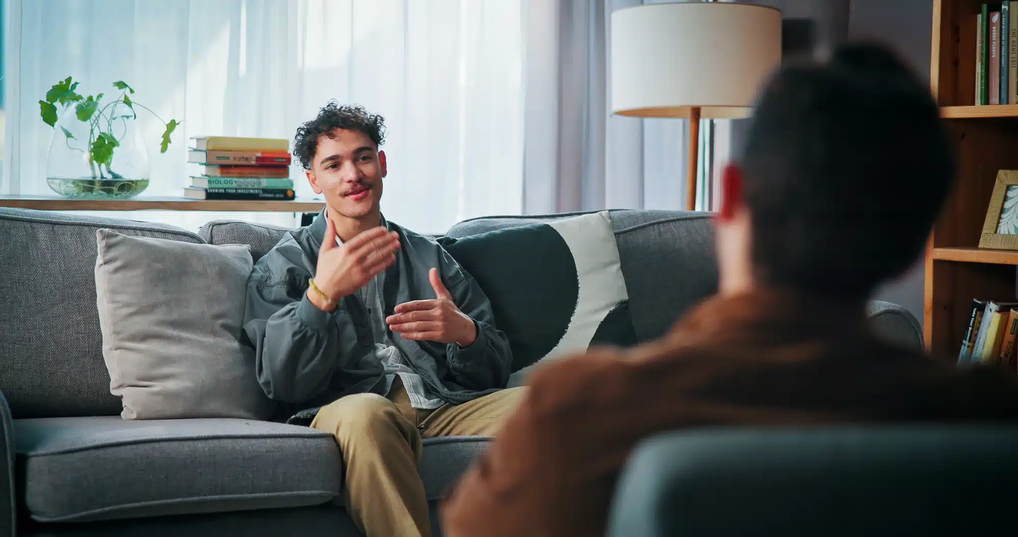 Patient discussing with a doctor how long it takes to detox from alcohol.